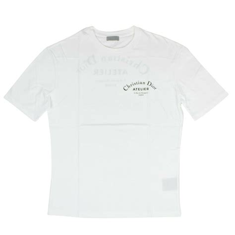 dior mens white t shirt|christian Dior luxury shirt.